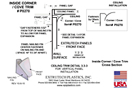 P0270 Inside Corner Trim for Liner Panels - 3